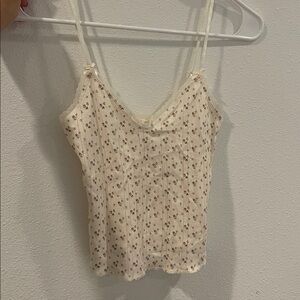 Floral Spaghetti Strap Top/cami